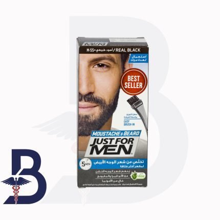 JUST FOR MEN MUSTACHE&BEARD BLACK M-55