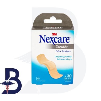 3M NEXCARE DURABLE FABRIC BANDAGES 30 ONE SIZE