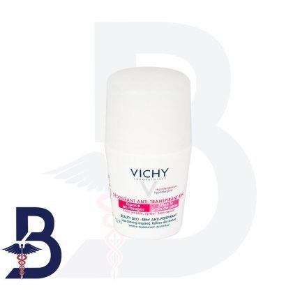 VICHY DEO ROLL-ON 48HR WHITE PINK 48HR 50ML 1010N
