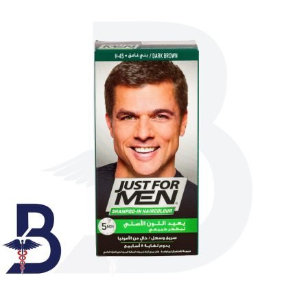JUST FOR MEN SHAMPOO IN HAIR COLOR DARK BROWN BLACK