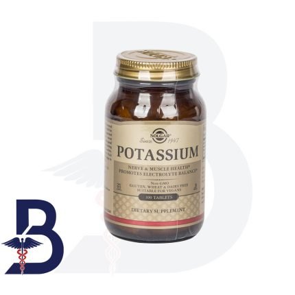 SOLGAR POTASSIUM 99 MG 100 TAB