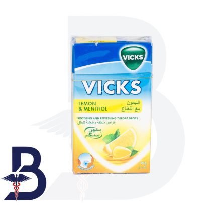 VICKS LEMON & MENTHOL THROAT DRPS 40G