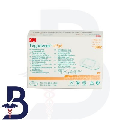 3M TEGADERM +PAD (5CMX7CM) 1X50 PADS