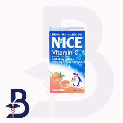 NICE ORANGE WIH VITAMIN C 24 LOZENGES