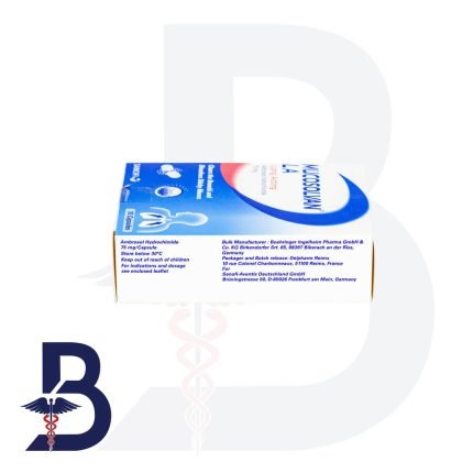 MUCOSOLVAN LA 75 MG 10 CAP