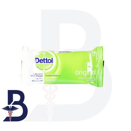 DETTOL ORIGINAL ANTI BACTERIAL WIPES 10 PCS
