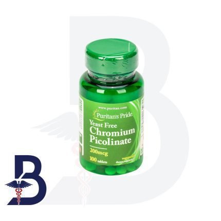 P/P CHROMIUM PICOLINATE 200MCG 100 TAB
