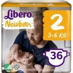 LIBERO NEWBORN (NO.2) 3-6 KG 36 PCS