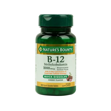 NATURES BOUNTY B-12 1000MCG 60TAB