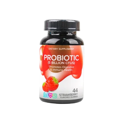 Livs Probiotic Strawberry Flavor 44 Gummies