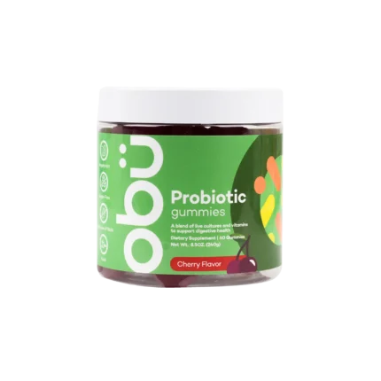 Obu Probiotic Cherry Flavor 60 Gummies